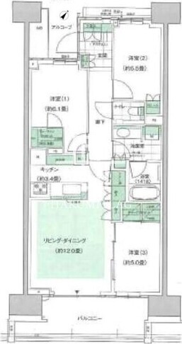 13 606 間取り図