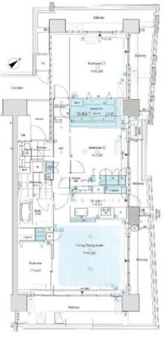 19 11F-03 間取り図