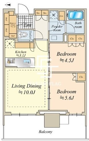 7 24F-05 間取り図