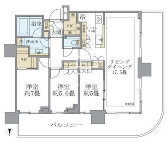 7 4401 間取り図