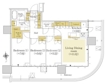 7 15F-02 間取り図
