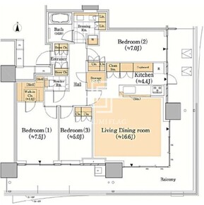 7 41F-02 間取り図