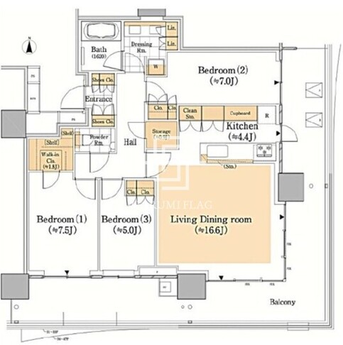 7 41F-02 間取り図