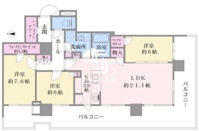 14 2104 間取り図