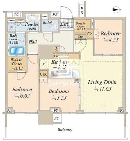 14 2411 間取り図