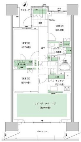 12 604 間取り図