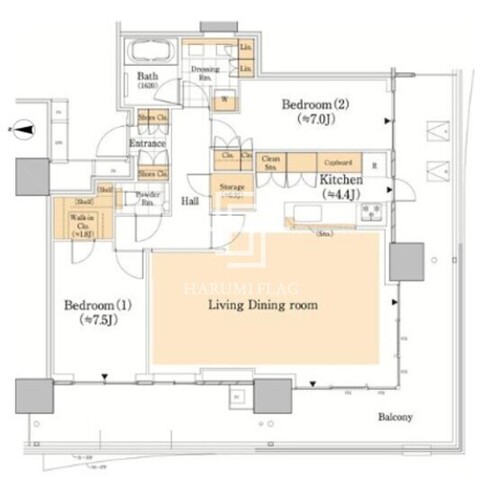 7 47F-01 間取り図