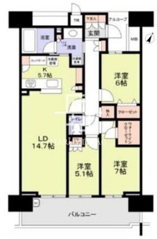 15 1203 間取り図