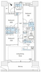 13 4F-03 間取り図