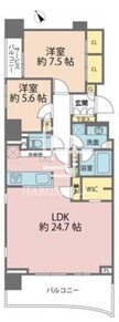 9 6階85.21㎡ 間取り図