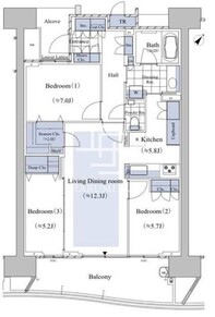 19 15F-01 間取り図