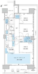 9 14階78.85㎡ 間取り図